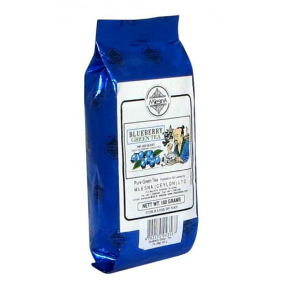 Зелений чай зі смаком лохини Mlesna Blueberry Green Tea 