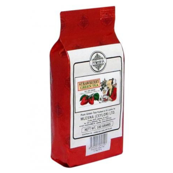 Зеленый чай со вкусом клубники Mlesna Strawberry Green Tea 