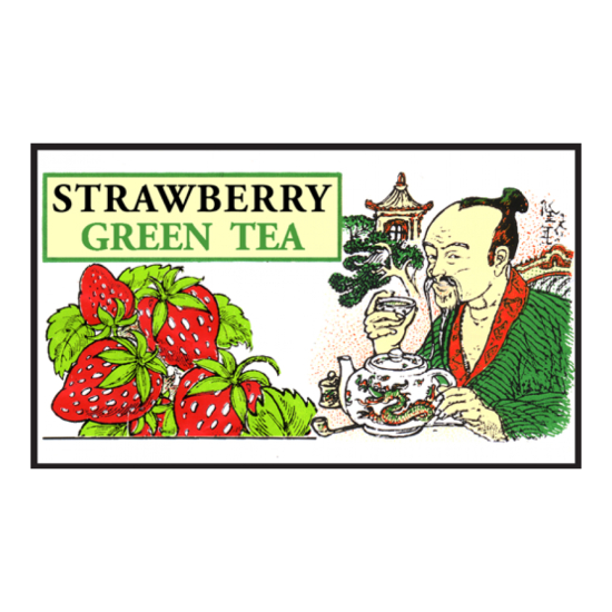 Зеленый чай со вкусом клубники Mlesna Strawberry Green Tea 