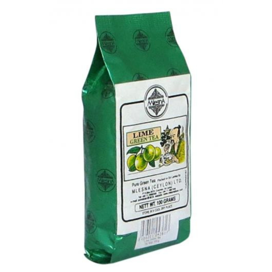Зелений чай зі смаком лайма Mlesna Lime Green Tea 