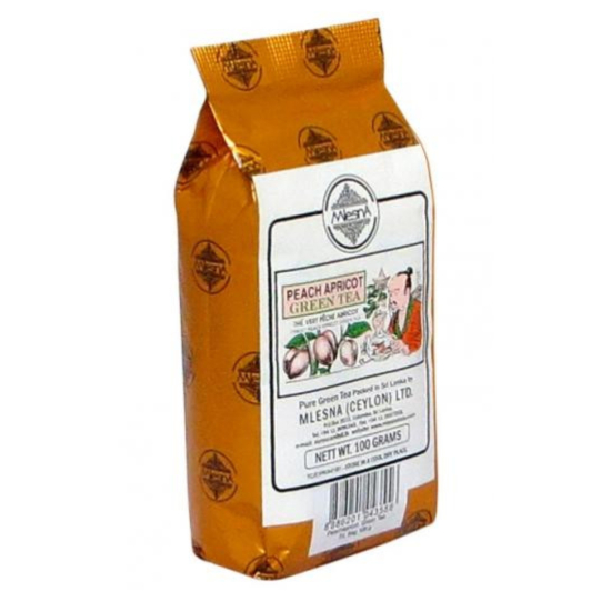 Зеленый чай со вкусом персик-абрикос Mlesna Peach Apricot Green Tea 