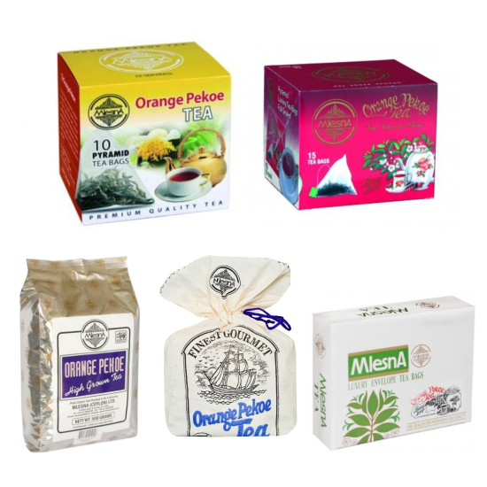 Черный цейлонский чай Mlesna Оранж Пеко Orange Pekoe Tea
