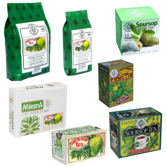 Чорний чай з екзотичним смаком саусепу Mlesna Soursop Black Tea 