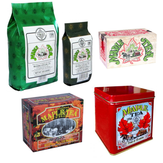 Чорний чай зі смаком кленового сиропу Mlesna Maple Syrup Black Tea 
