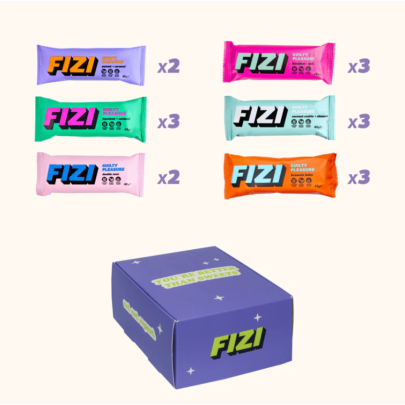 Набор веганских батончиков GRAND PLEASURE BOX FIZI 16 шт 