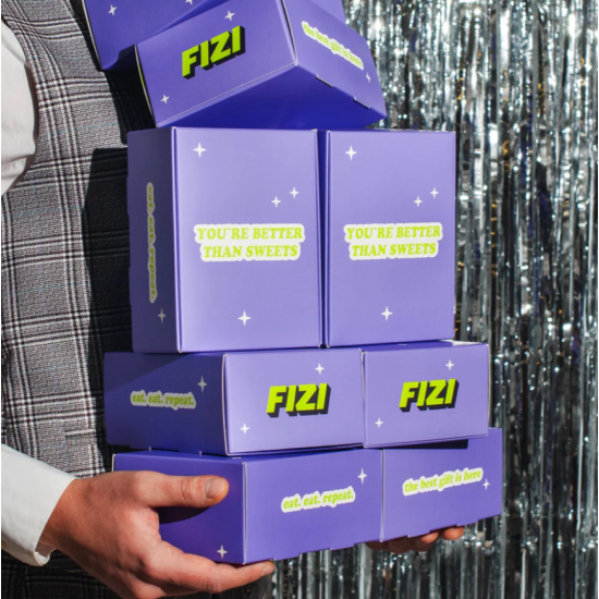 Набор веганских батончиков GRAND PLEASURE BOX FIZI 16 шт 