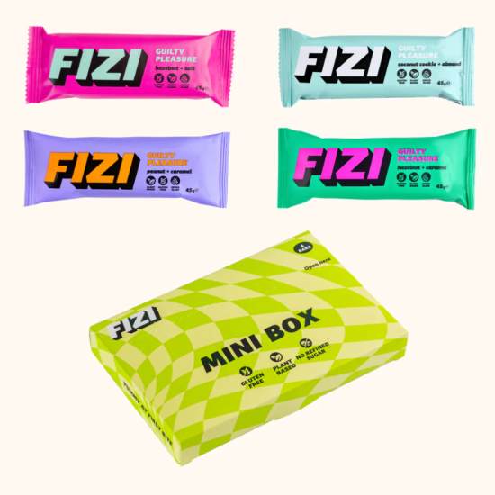 Набор шоколадных батончиков GUILTY PLEASURE MIX BOX FIZI 10 шт 