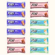 Набор низкокалорийных батончиков Mood Booster BOX FIZI 12 шт 