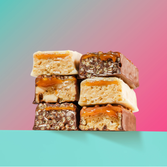 Набор низкокалорийных батончиков Mood Booster BOX FIZI 12 шт 