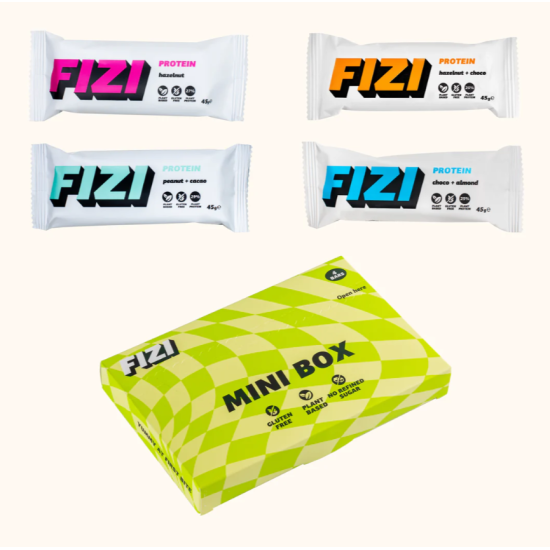 Набір протеїнових батончиків PROTEIN MIX BOX FIZI 10 шт 
