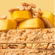 Низкоуглеводные Кето батончики BANANA PEANUT BOX FIZI 10 шт 