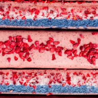 Батончики в розовой глазури BERRY PIE BOX FIZI 10 шт 