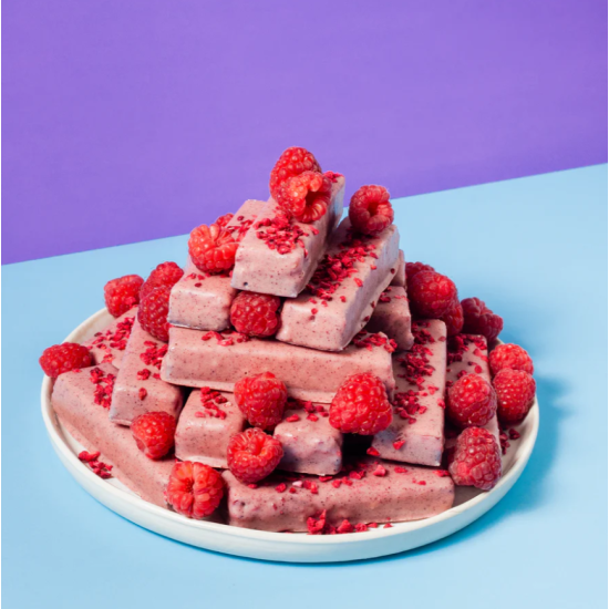 Батончики в розовой глазури BERRY PIE BOX FIZI 10 шт 