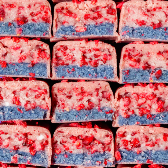 Батончики в розовой глазури BERRY PIE BOX FIZI 10 шт 