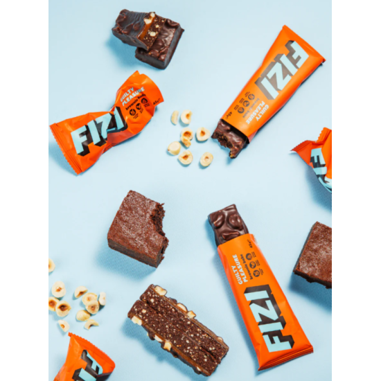 Шоколадные батончики BROWNIE BABE BOX FIZI 10 шт 