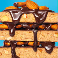 Протеиновые батончики CHOCO ALMOND BOX FIZI 10 шт 