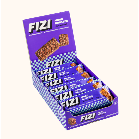 Шоколадні батончики CHOCO CRUNCH BOX FIZI 12 шт 