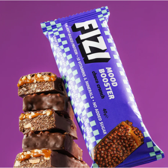 Шоколадні батончики CHOCO CRUNCH BOX FIZI 12 шт 