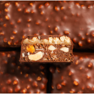 Шоколадні батончики CHOCO CRUNCH BOX FIZI 12 шт 