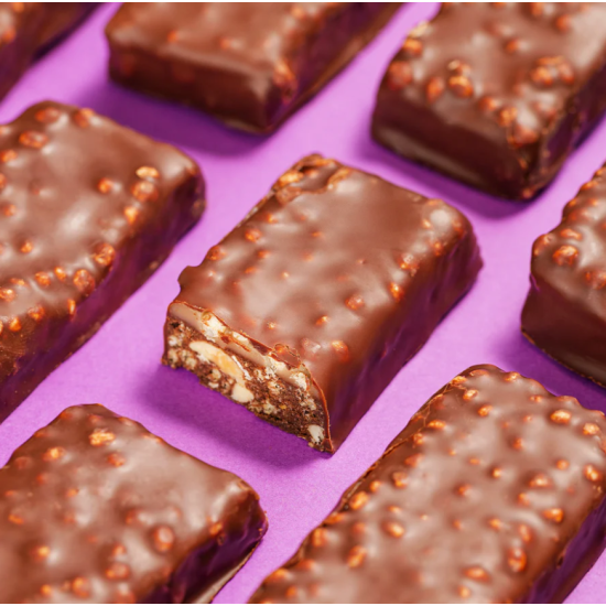 Шоколадні батончики CHOCO CRUNCH BOX FIZI 12 шт 