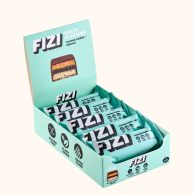 Шоколадні батончики із кокосом COCONUT COOKIE ALMOND BOX FIZI 10 шт 