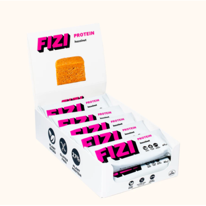 Протеїнові батончики HAZELNUT BOX FIZI 10 шт 
