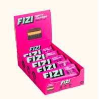 Шоколадные батончики с фундуком HAZELNUT SALT BOX FIZI 10 шт 