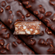 Шоколадные батончики PEANUT CARAMEL BOX FIZI 10 шт 