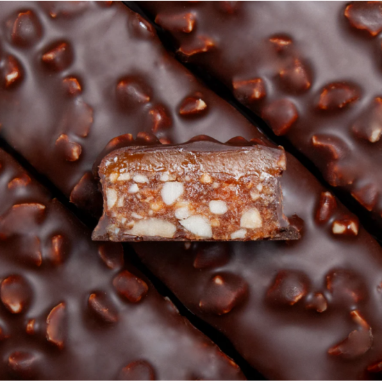 Шоколадные батончики PEANUT CARAMEL BOX FIZI 10 шт 