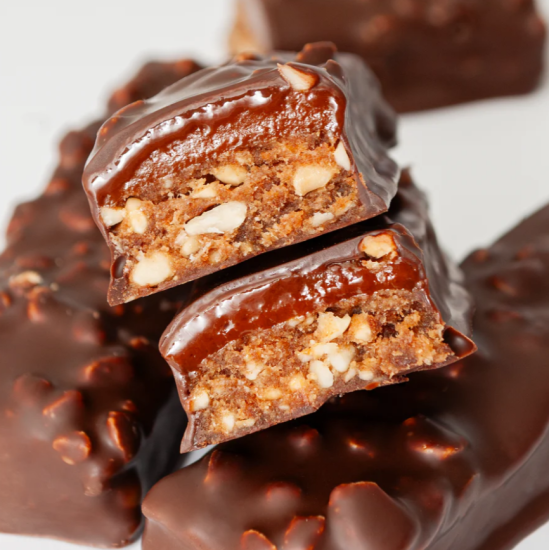 Шоколадные батончики PEANUT CARAMEL BOX FIZI 10 шт 