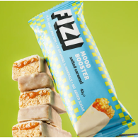 Низкоуглеводные батончики SALTED CARAMEL BOX FIZI 12 шт 
