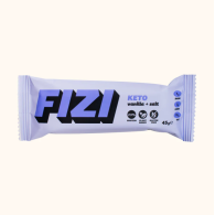 Низкоуглеводные Кето батончики VANILLA SALT BOX FIZI 10 шт 