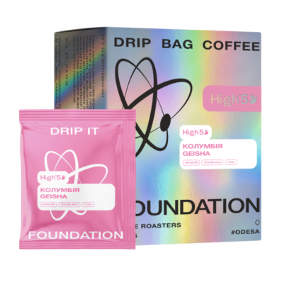 Дріп-кави в коробці Колумбія Geisha FOUNDATION 