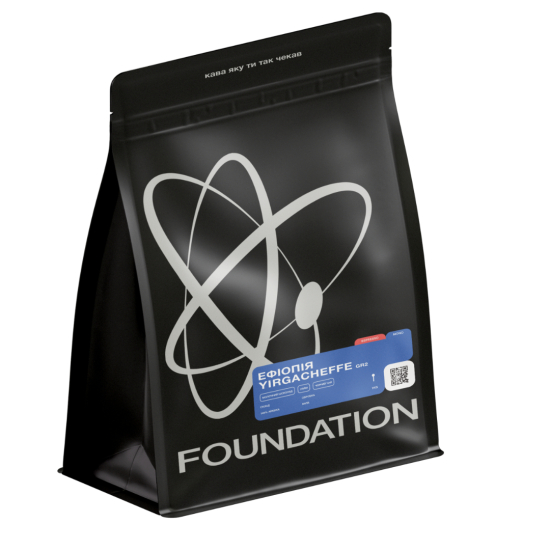 Кофе Эфиопия Yirgacheffe GR2 Эспрессо FOUNDATION Кофе Эфиопия Yirgacheffe GR2 Эспрессо FOUNDATION