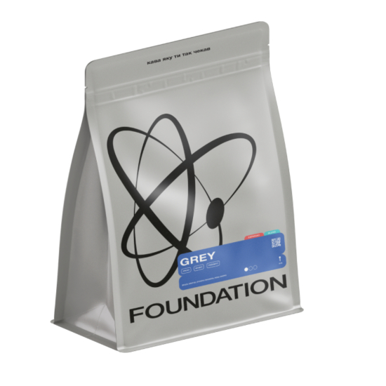 Смесь сортов арабики и робусты Grey Эспрессо FOUNDATION 