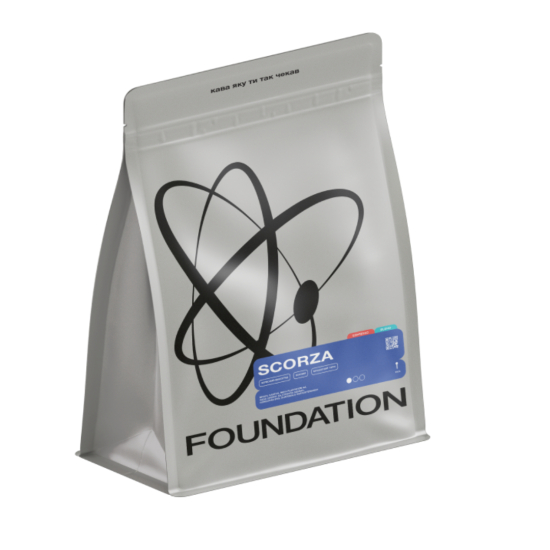 Смесь сортов арабики и робусты Scorza Эспрессо FOUNDATION 