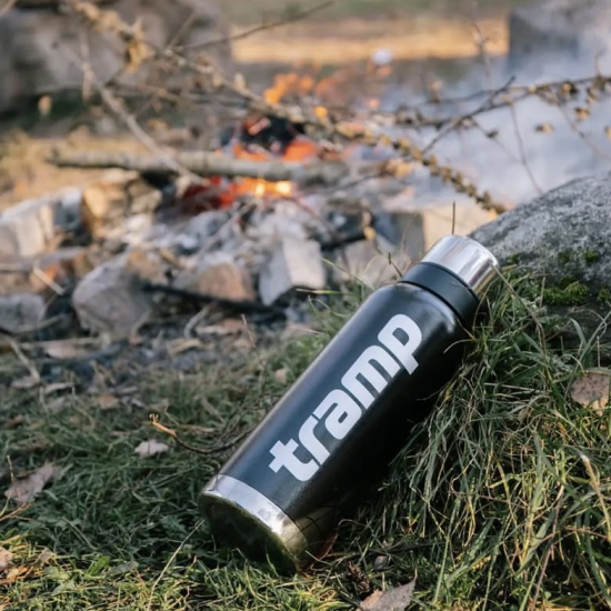 Термос Tramp black EXPEDITION LINE черный