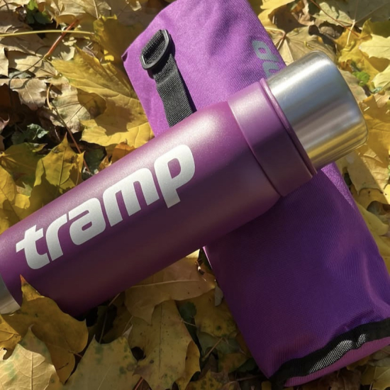 Термос Tramp black EXPEDITION LINE черный