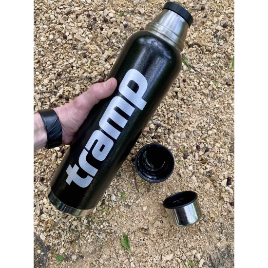 Термос Tramp black EXPEDITION LINE черный