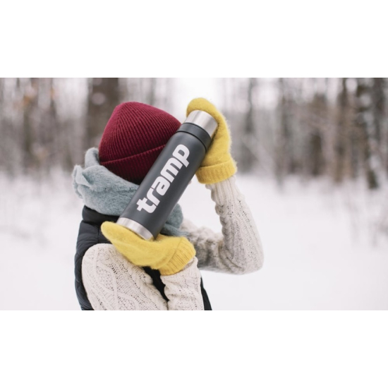 Термос Tramp grey EXPEDITION LINE серый