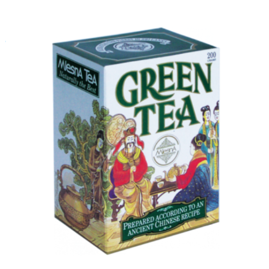 Зелений китайський крупнолистовий чай Mlesna Green Tea
