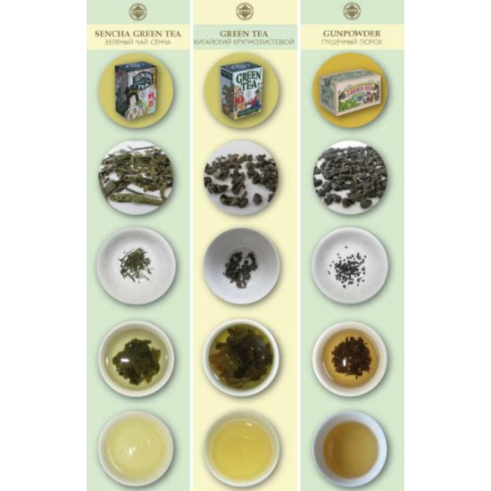 Зеленый китайский крупнолистовой чай Mlesna Green Tea  