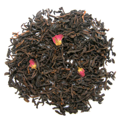 Китайский Пуэр с добавлением розовых бутонов Puer Rose Loose MAROYA TEA 