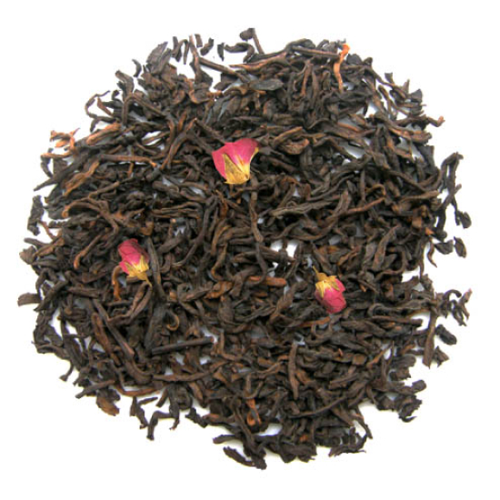 Китайський Пуер із додаванням трояндових бутонів Puer Rose Loose MAROYA TEA  